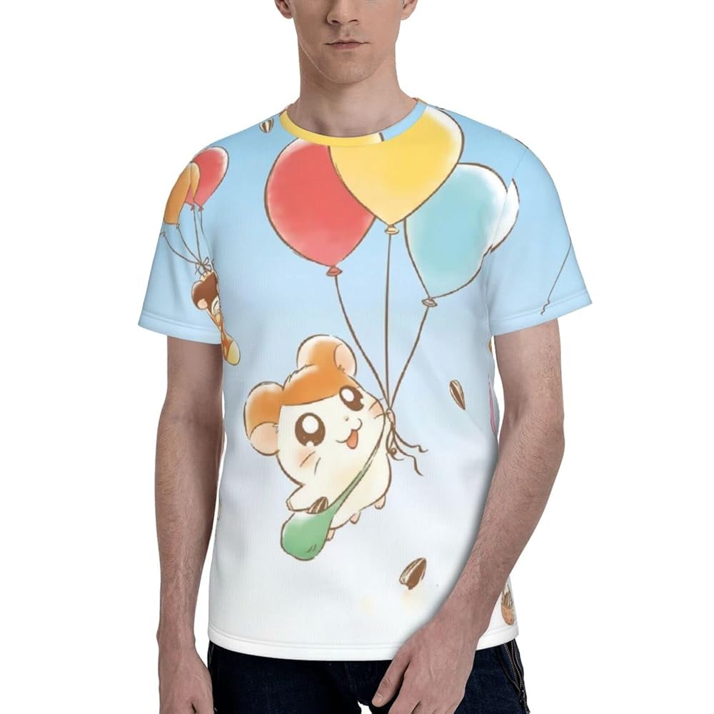 Amazon.co.jp: [Xshm] 半袖 Tシャツ とっとこハム太郎 (6) 3d